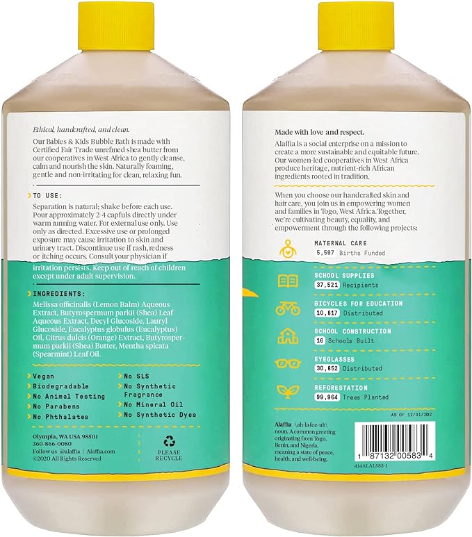 Kids Everyday Bubble Bath - Eucalyptus Mint 950ml